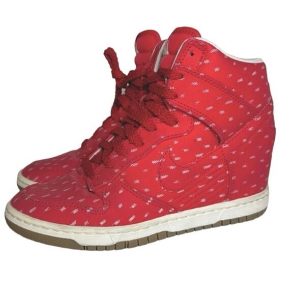 Nike Shoes - Nike Dunk Sky Hi Hidden Wedge Lace Up Women’s Size 6 Sneaker Shoe Hyper …